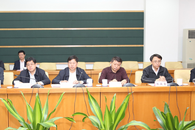 山西省阳泉市委政法委王湜洲书记一行来我院考察